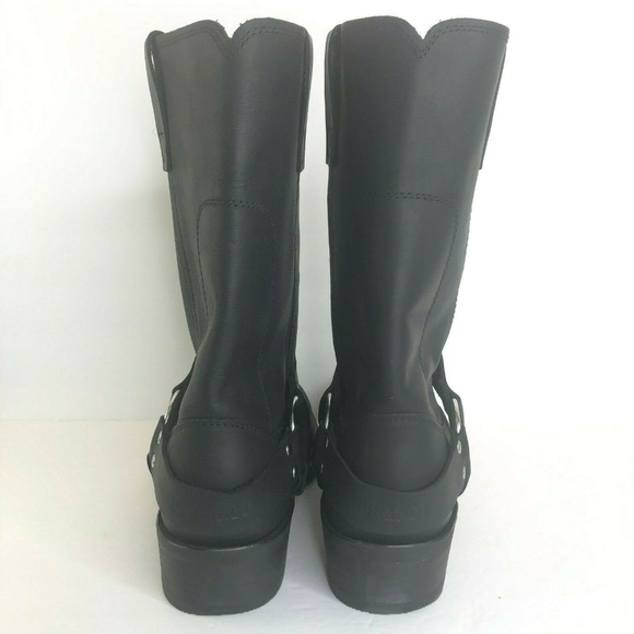 Durango Men's Black Harness Motorcycle Boot 10.5EE - Picture 5 of 8